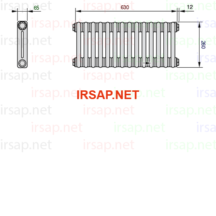 Радиатор IRSAP Tesi 20260/14 T14 CL 01